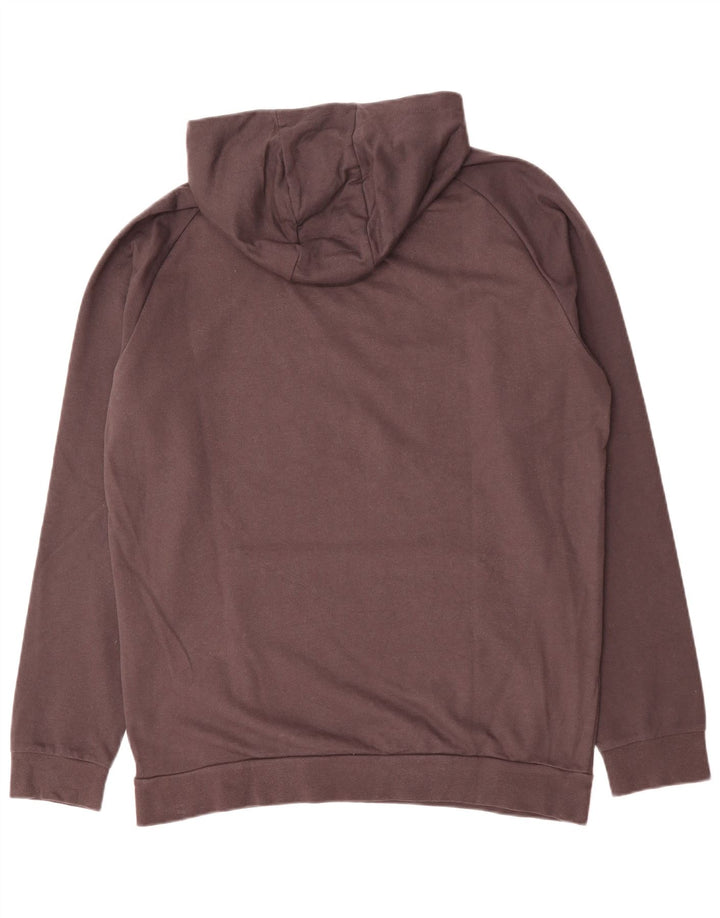 HUMMEL Pull à capuche graphique XL Homme Noir Coton