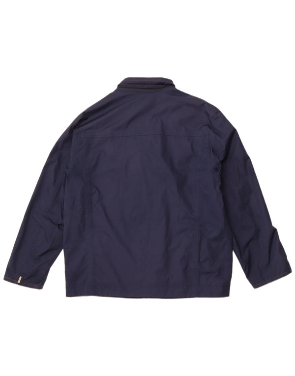 TIMBERLAND Veste de pluie pour homme UK 40 Large Bleu Polyester