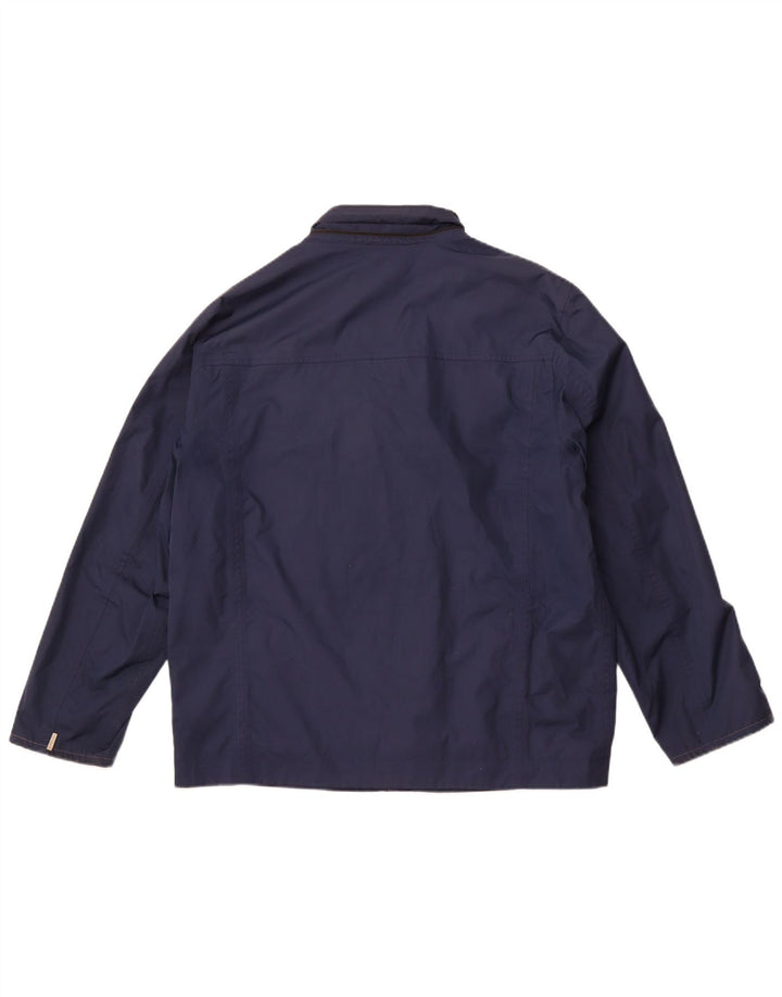 TIMBERLAND Veste de pluie pour homme UK 40 Large Bleu Polyester