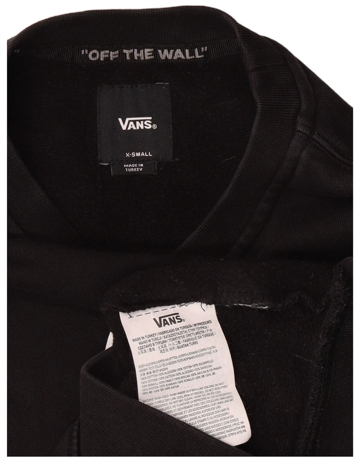 Vans Homme Off The Wall Graphic Sweatshirt Jumper XS Noir Coton