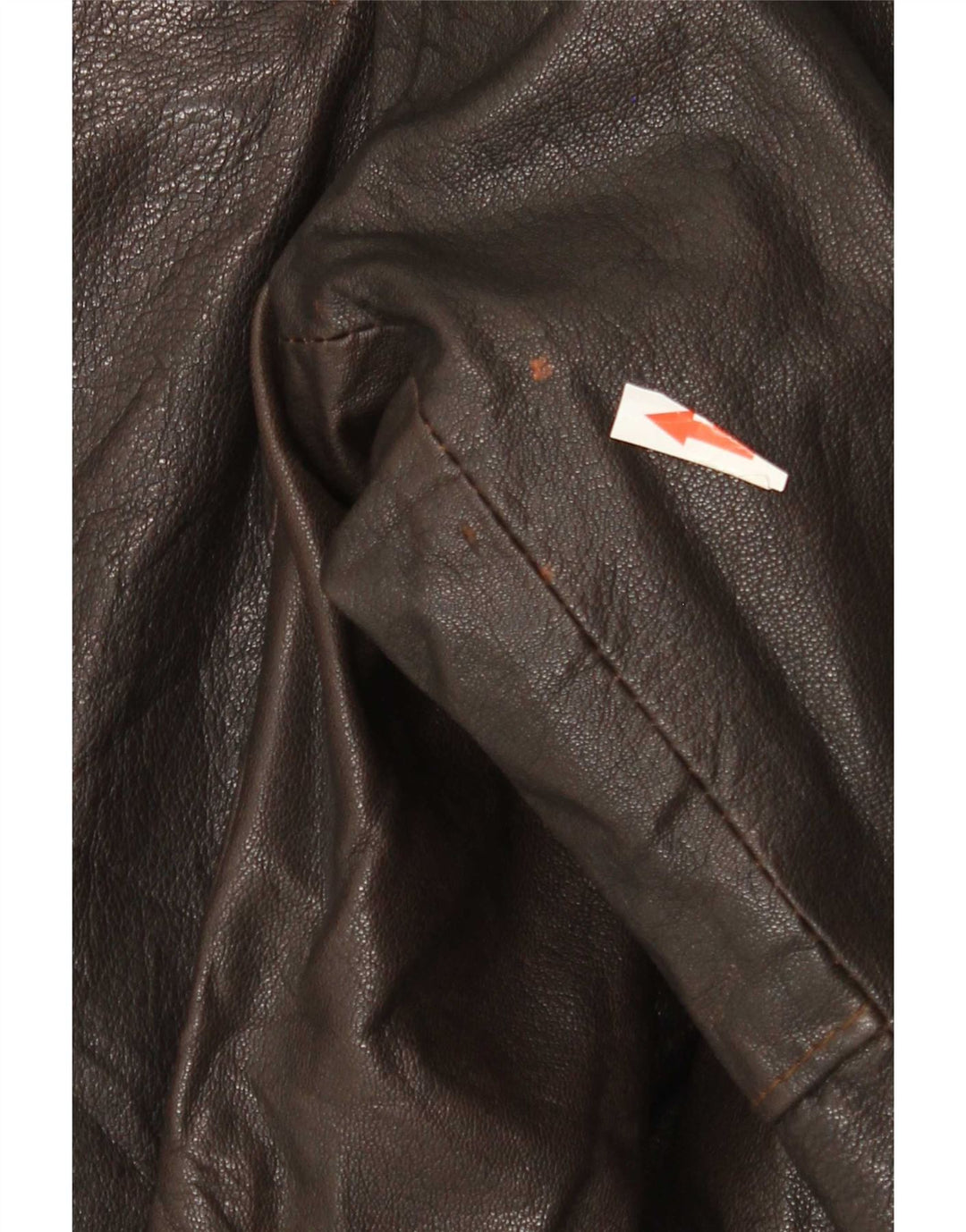 veste en cuir homme vintage UK 40 Grand Marron