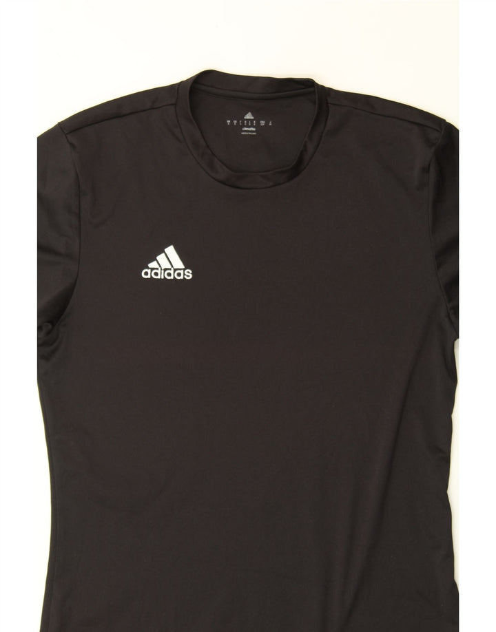 ADIDAS Mens Climalite T-Shirt Top Small Black Vintage Adidas and Second-Hand Adidas from Messina Hembry 