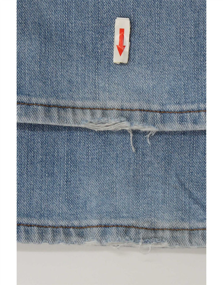Wrangler Jean droit extensible Texas W38 L32 pour homme en coton bleu