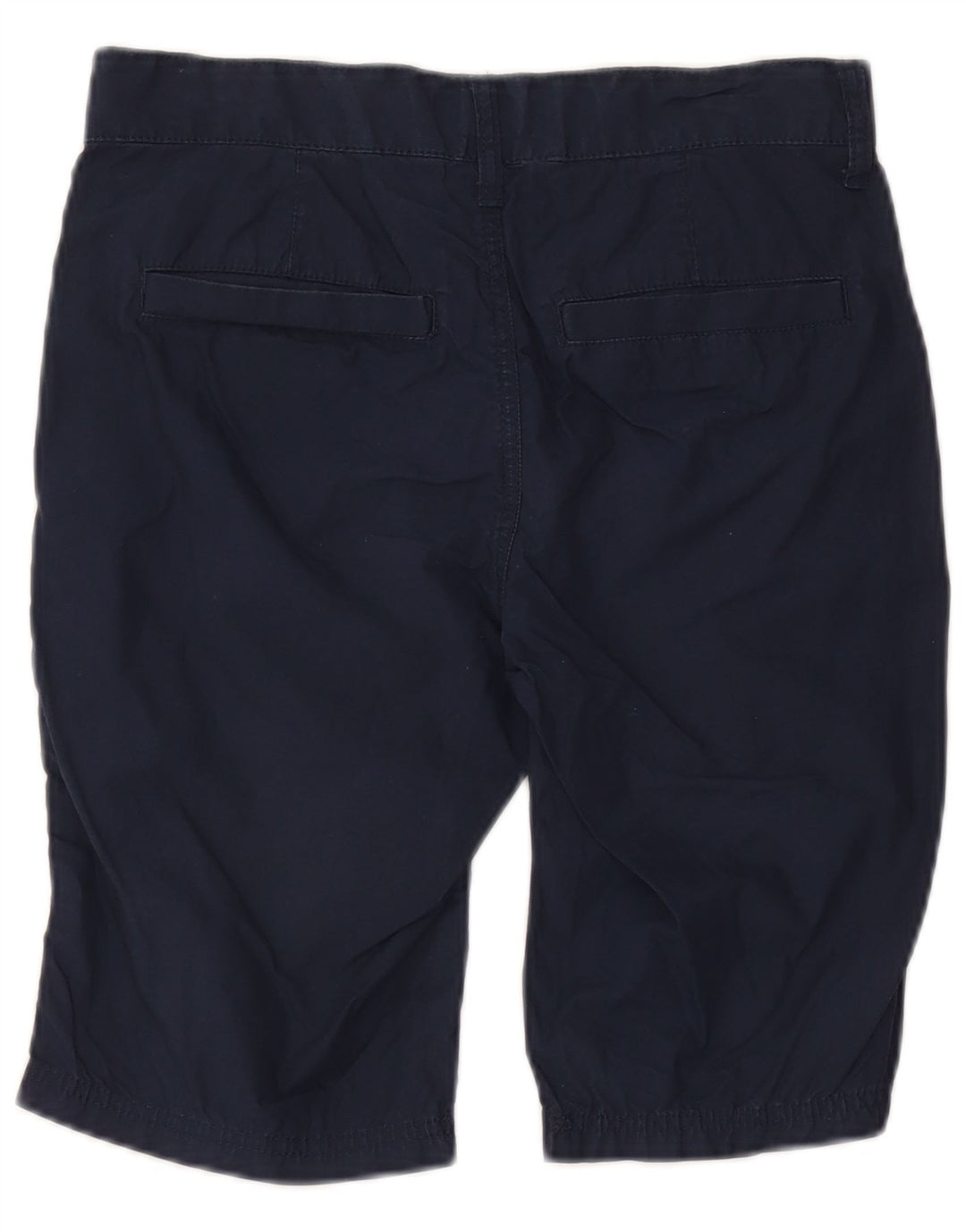 Benetton Short Chino W30 Homme Bleu Marine Moyen