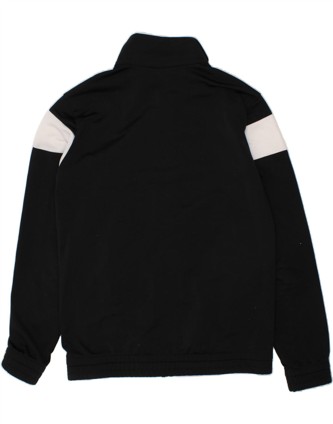 ADIDAS Boys Tracksuit Top Jacket 9-10 Years Black Colourblock Polyester Vintage Adidas and Second-Hand Adidas from Messina Hembry 