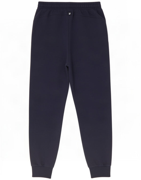 Puma Pantalon de survêtement graphique pour femme UK 10 Small Bleu marine
