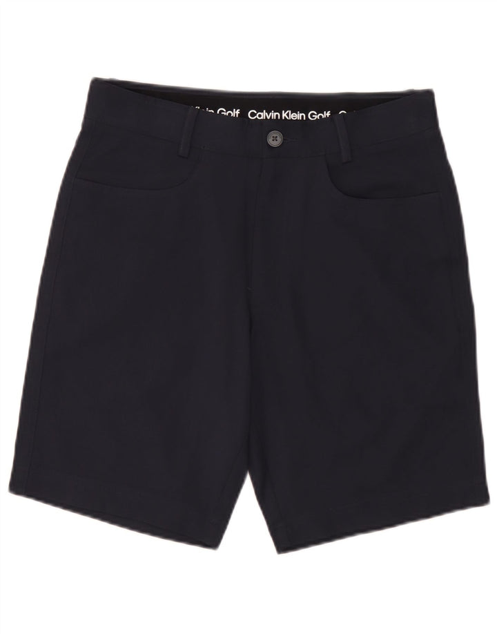 Calvin Klein Short décontracté pour homme W30 Bleu marine moyen Polyester