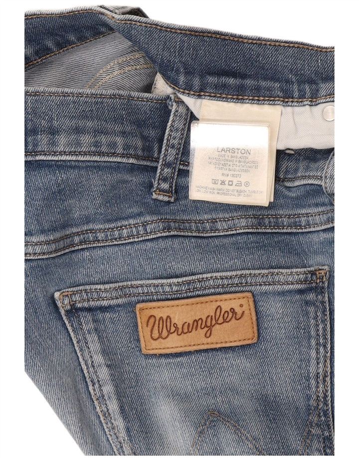 Wrangler Jean Slim Larston Homme W32 L32 Bleu Coton