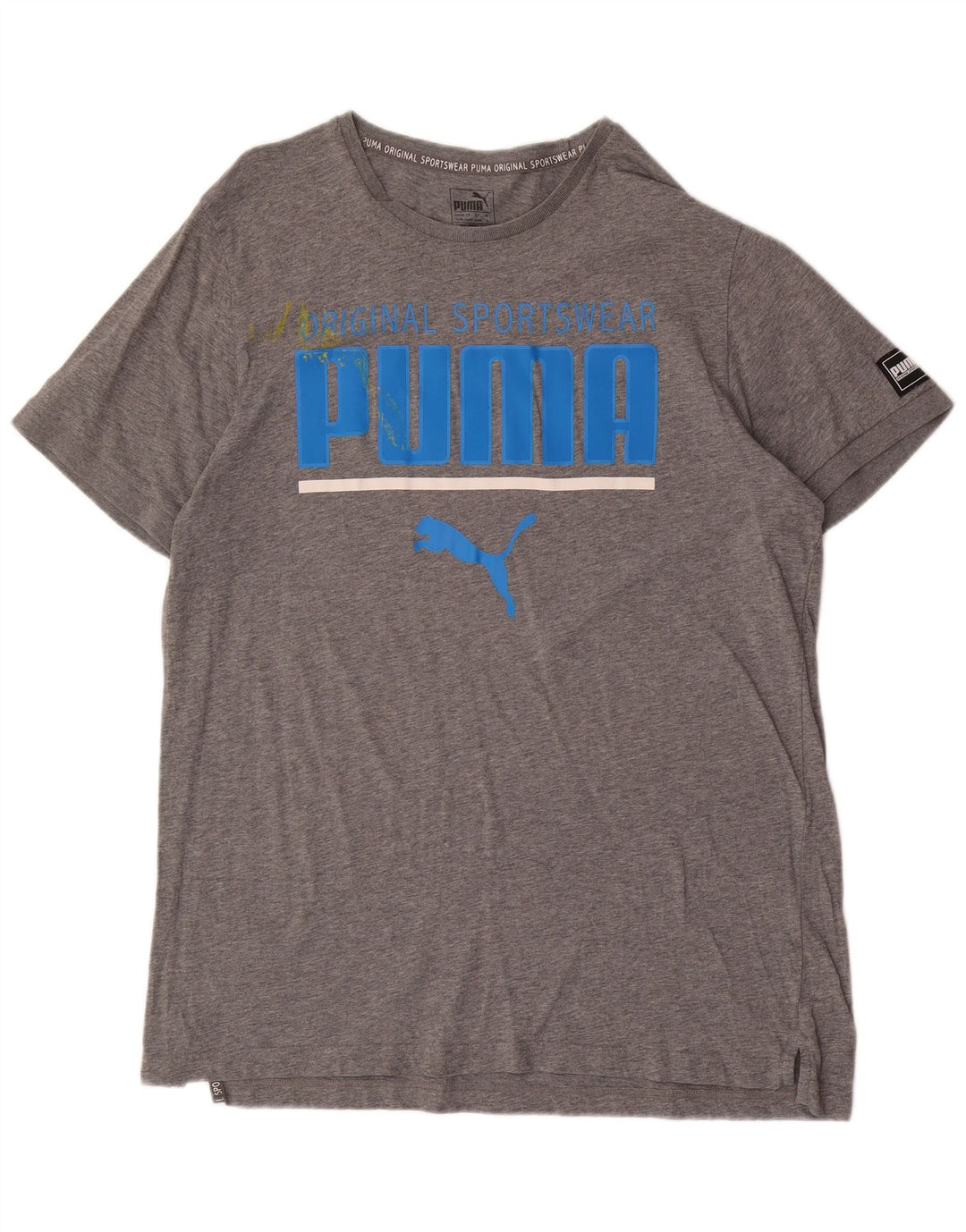 PUMA T-Shirt Graphique Homme XL Gris