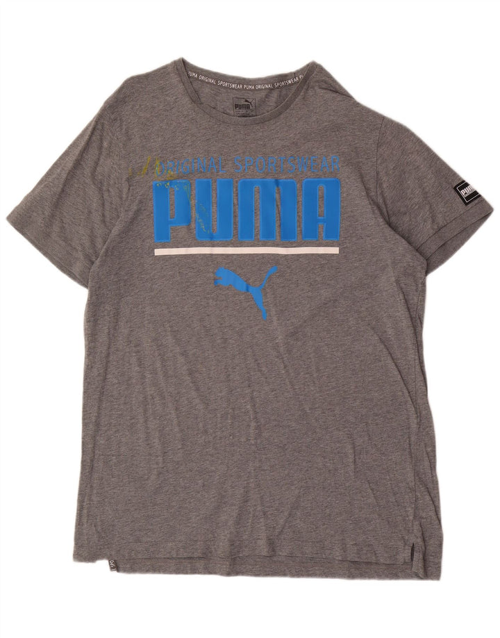 PUMA T-Shirt Graphique Homme XL Gris