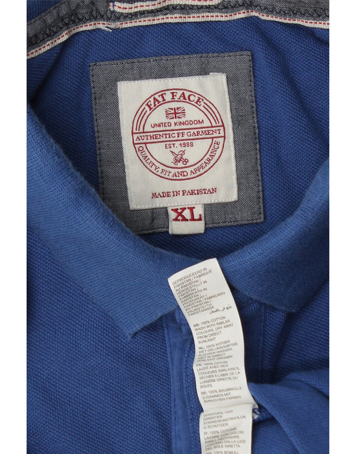 Polo Homme Fat Face XL Bleu Coton