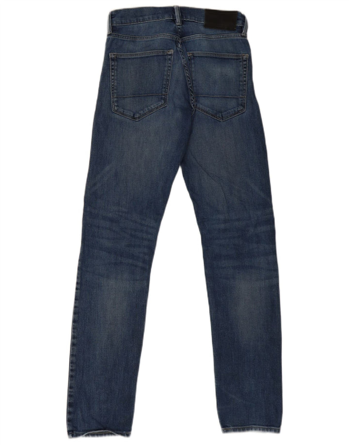 Marks & Spencer Jean slim vieilli pour homme W28 L33 en coton bleu