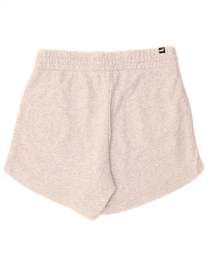 Puma Short de sport pour femme UK 14 Gris moyen