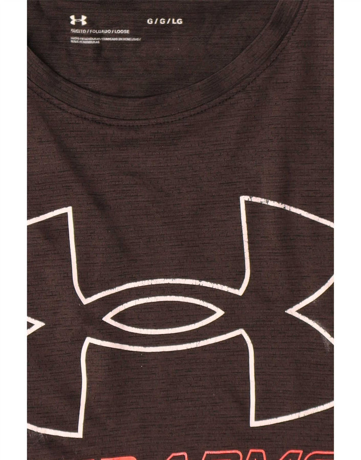Under Armour T-Shirt Graphique Homme Grand Noir
