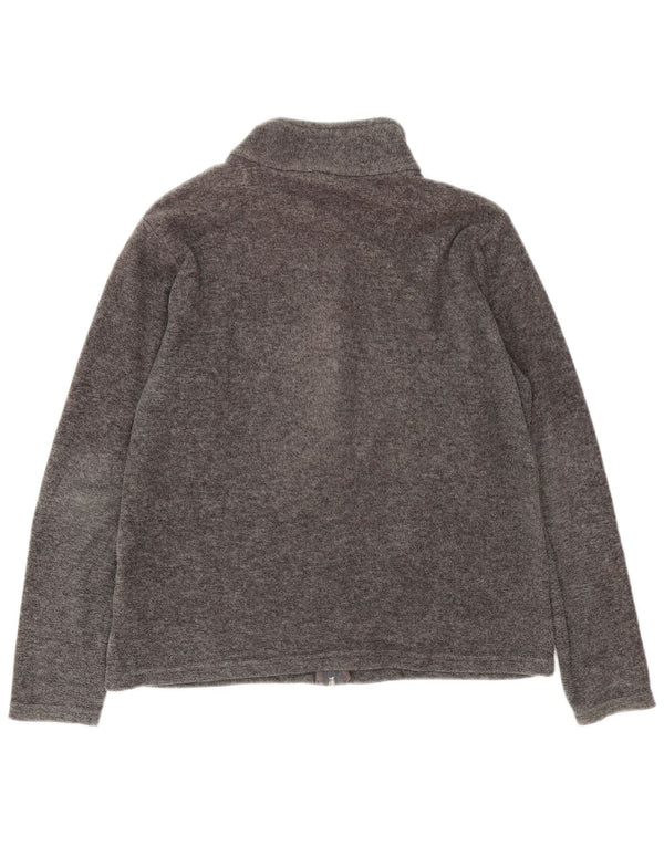 Marks & Spencer Veste polaire pour femme UK 16 Large Gris Polyester