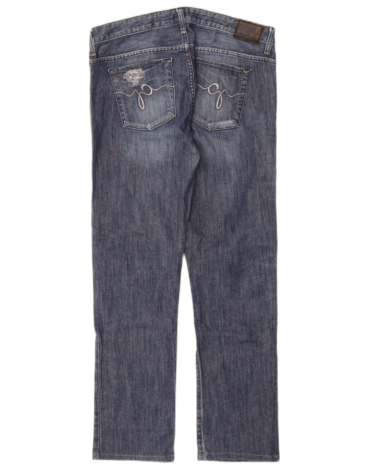 Guess Jean Slim Femme W30 L30 Bleu Coton