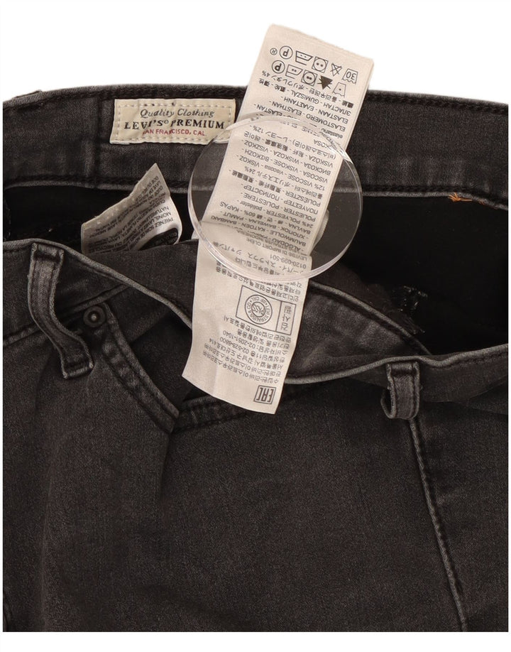 Levi's Jean 314 Shaping Straight Femme Noir Coton W32 L30