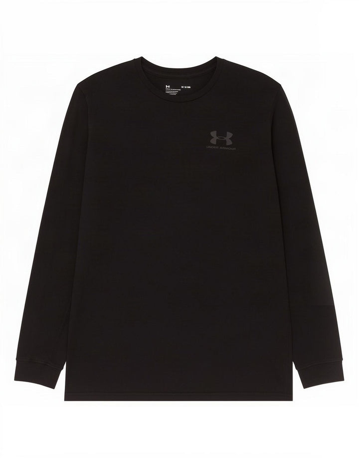 Under Armour Haut à Manches Longues Homme Noir Moyen