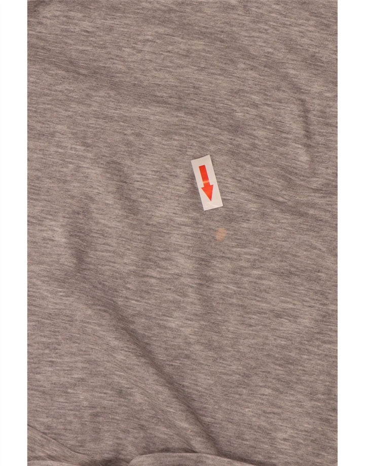 Nike T-shirt graphique pour hommes, petit, gris, coton