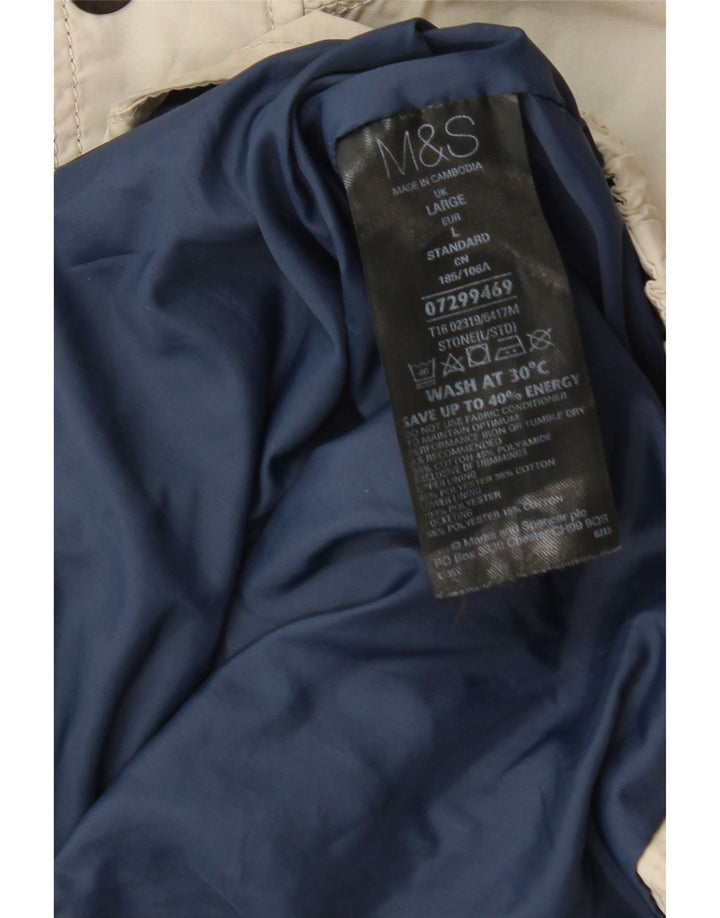 Marks & Spencer Veste utilitaire pour homme UK 40 Grand coton beige