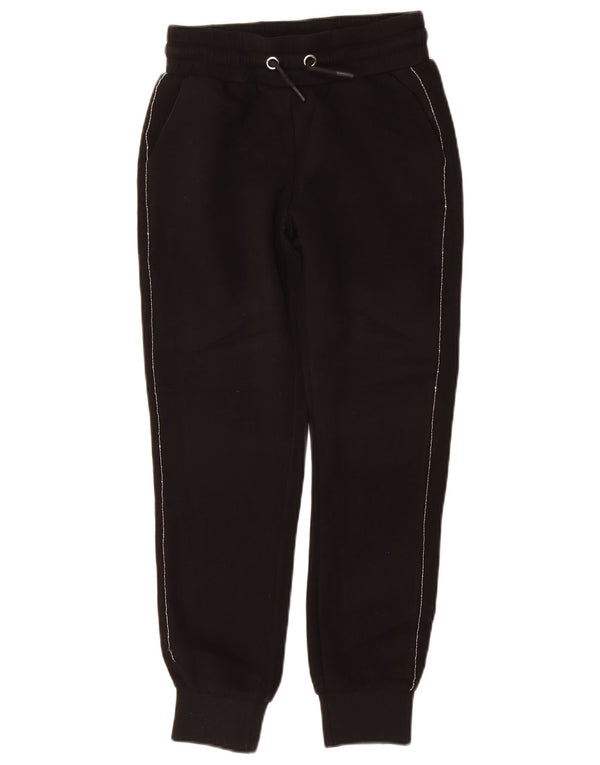Guess Pantalon de Survêtement Fille 13-14 Ans Noir Viscose