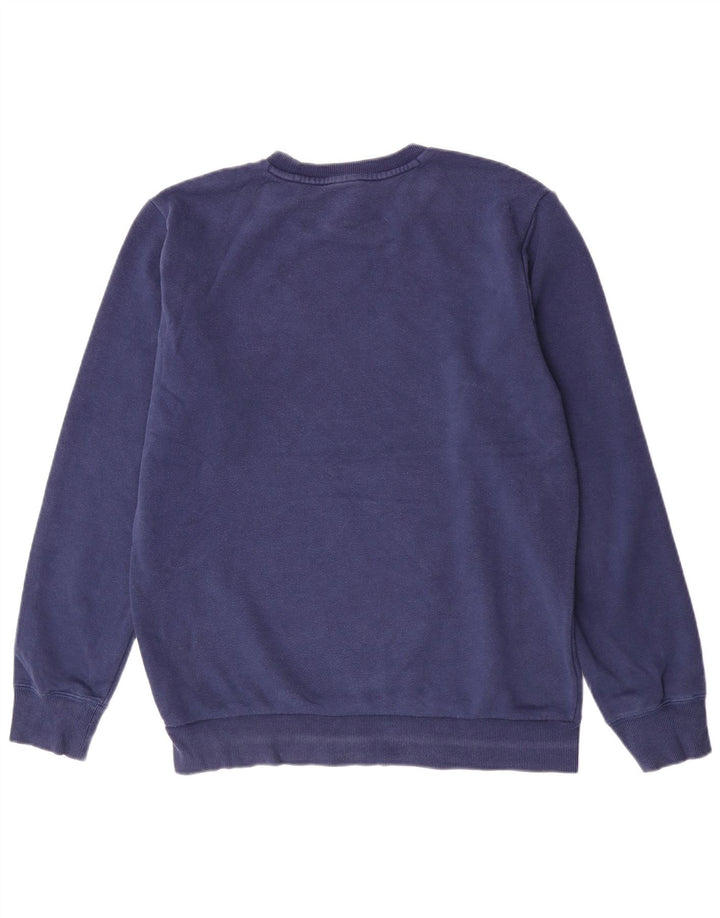 Adidas Sweat-Shirt Homme Bleu Marine Moyen Coton