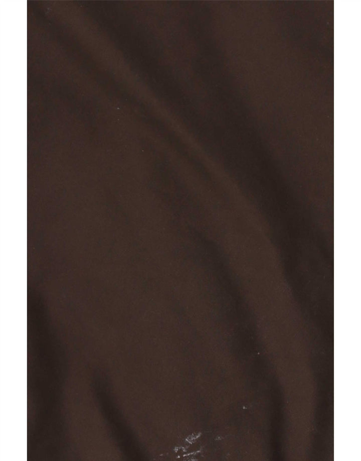 Marlboro Classics Manteau en coton ciré pour homme UK 36 Petit Marron