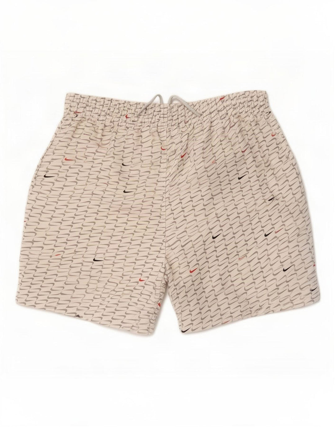 Nike Short de sport graphique pour homme Blanc moyen Polyester