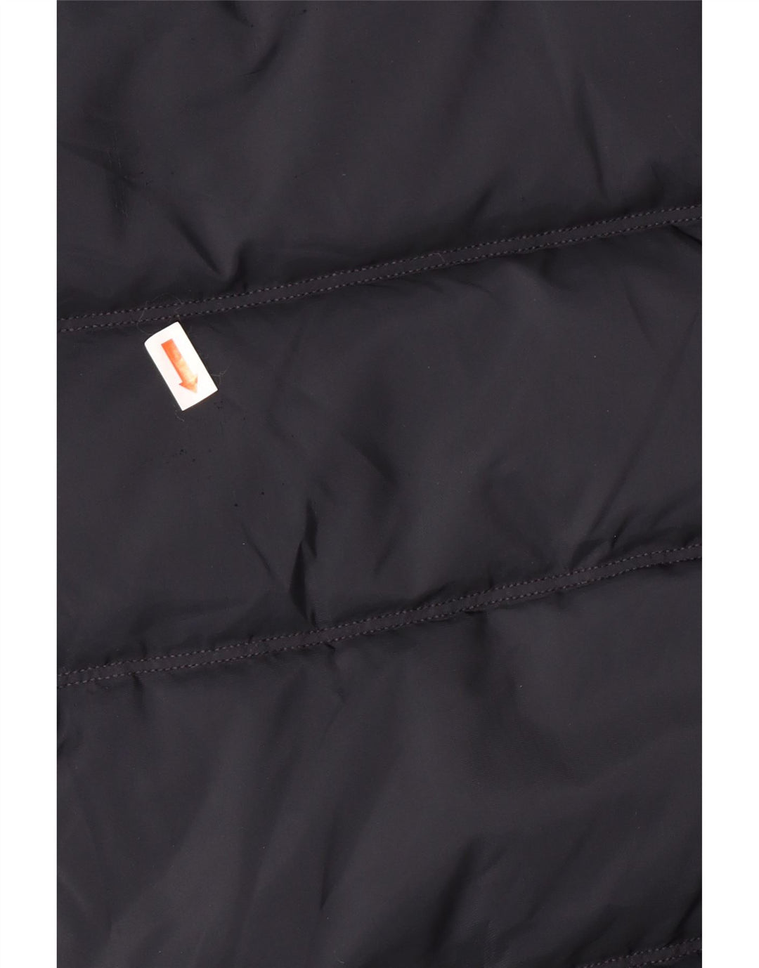 TOMMY HILFIGER Manteau matelassé à capuche pour femme UK 10 Small Bleu marine Polyester