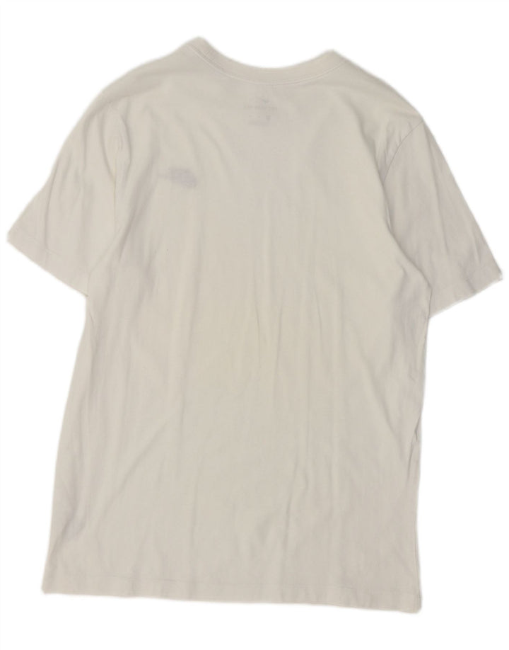 Nike T-Shirt Homme Blanc Moyen Coton