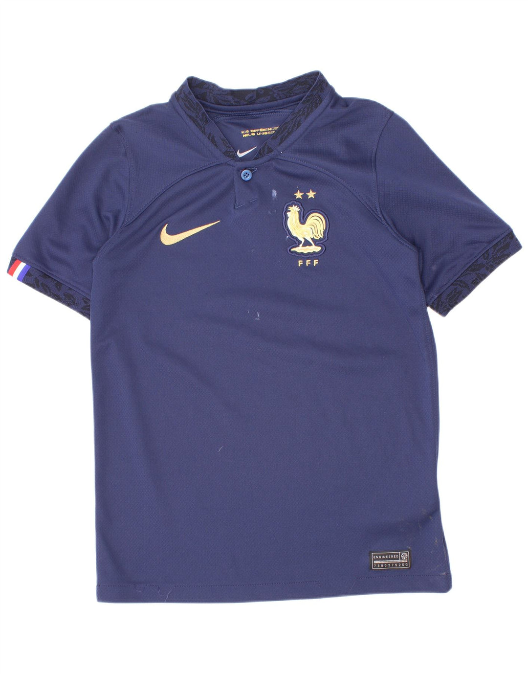 Nike Garçons T-Shirt Top 8-9 ans Petit Bleu Marine