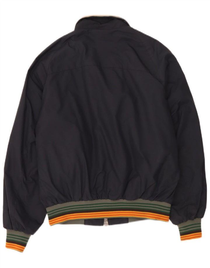 North Sails Veste Bomber Homme UK 38 Medium Bleu Marine Rayé Polyamide