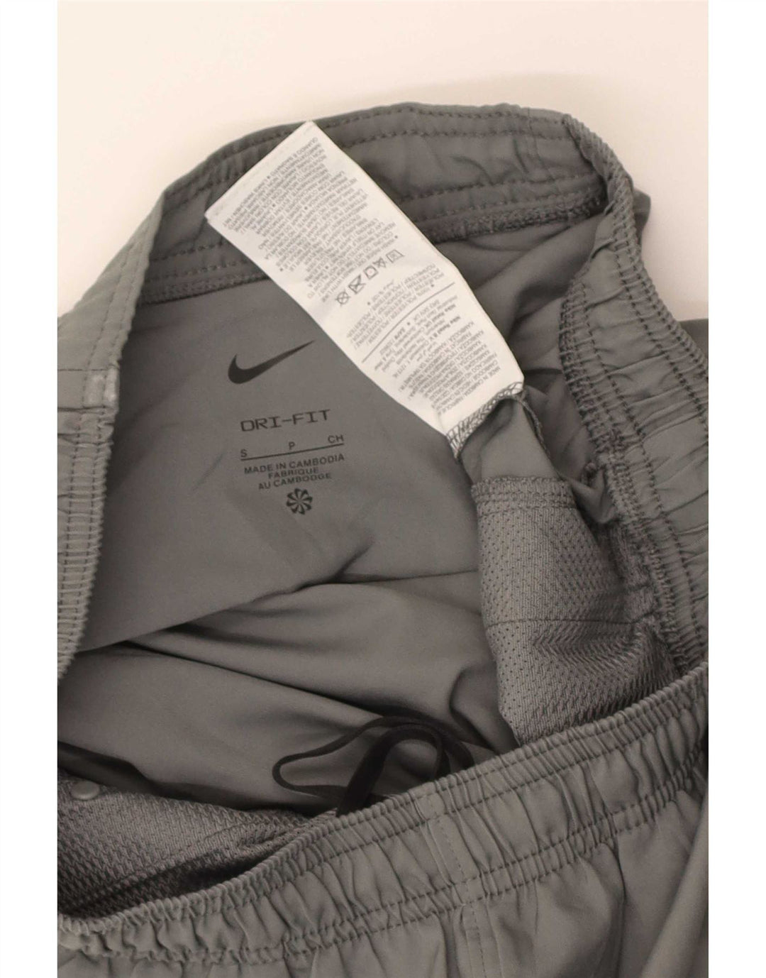 Nike Pantalon de survêtement Dri Fit pour homme Taille S Gris Polyester