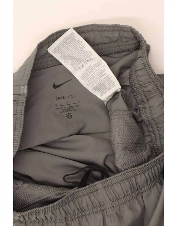 Nike Pantalon de survêtement Dri Fit pour homme Taille S Gris Polyester
