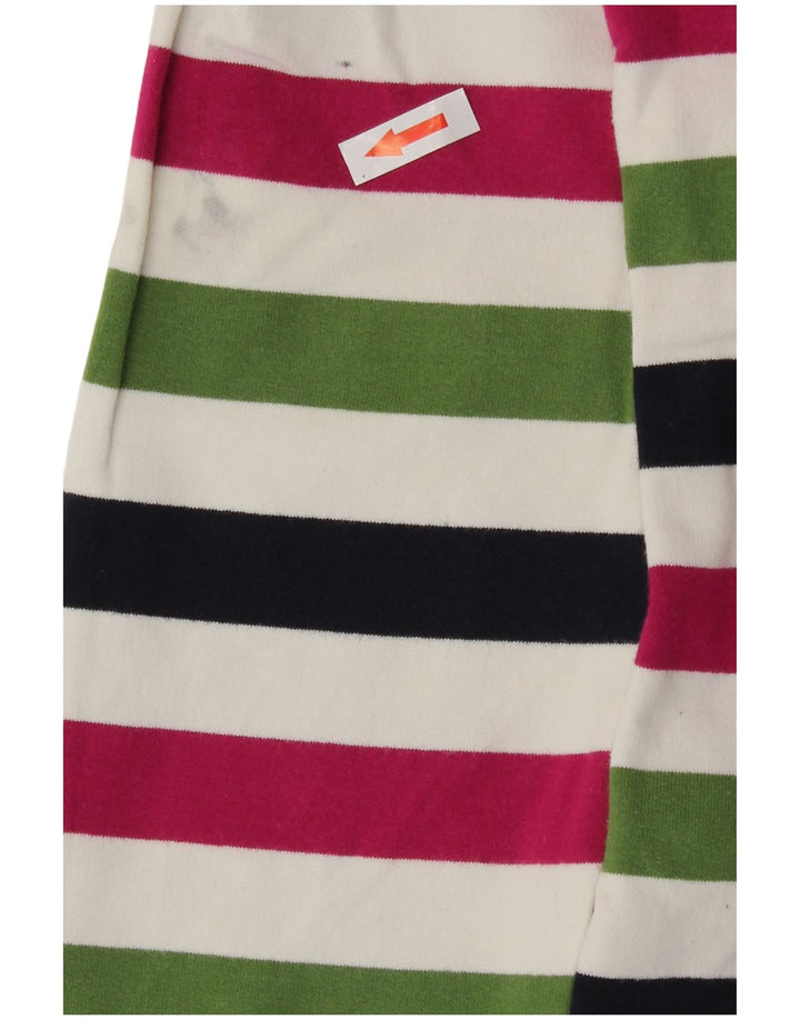 Joules Sweatshirt Jumper UK 12 Medium Multicolore Rayé Femme
