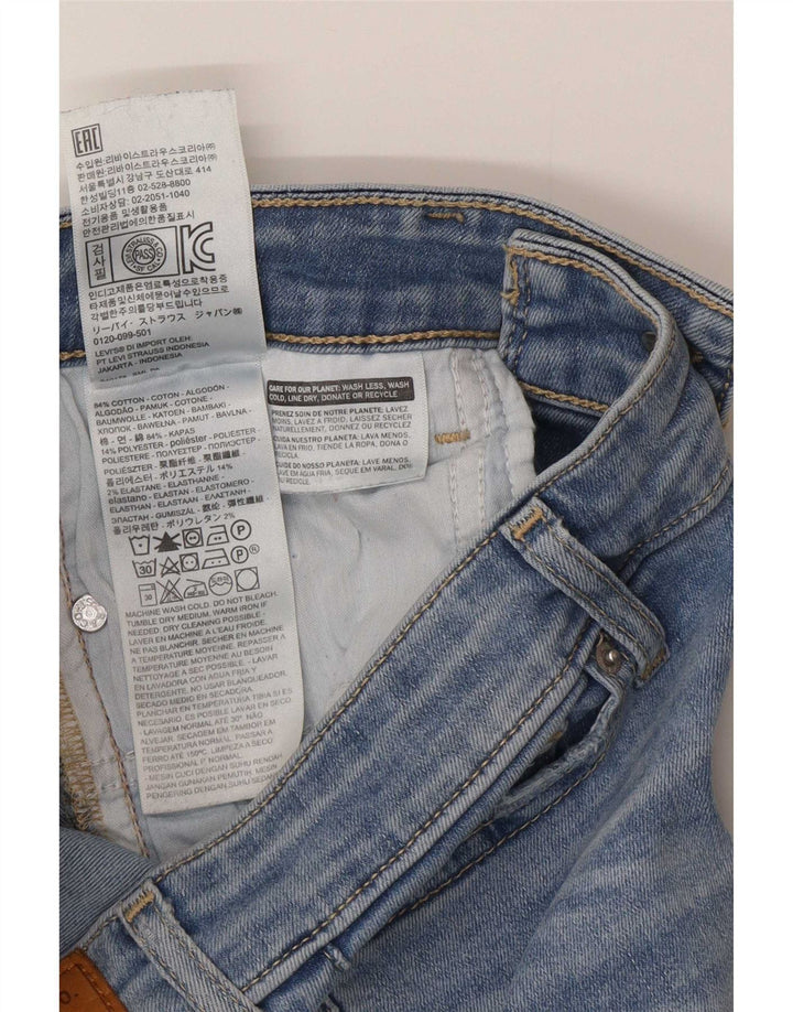 Levi's Jean 715 Bootcut Femme Bleu W26 L32 Coton