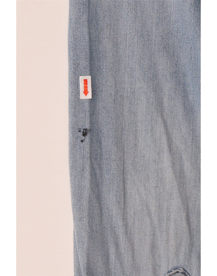 WRANGLER Chemise en Jean Homme Grand Bleu Coton