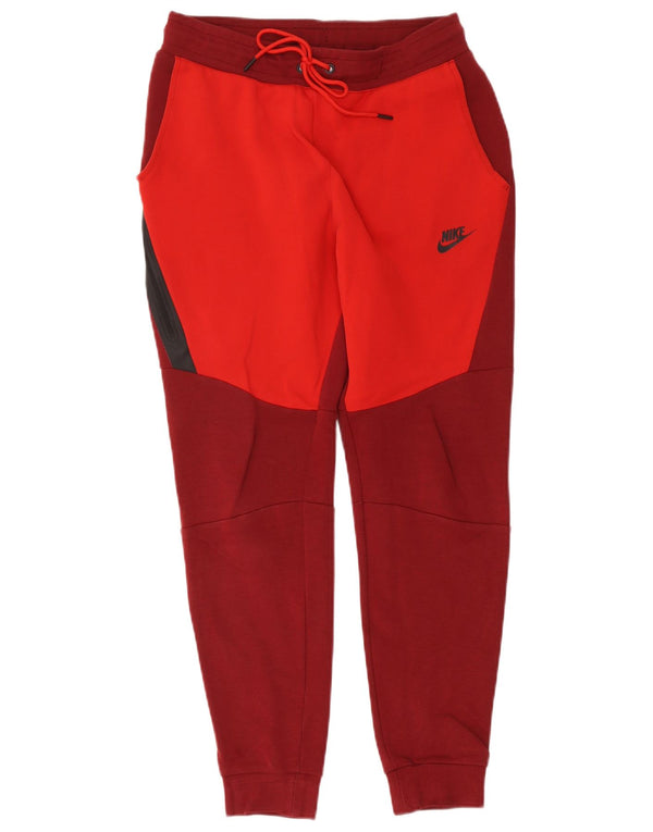 Nike Pantalon de survêtement pour homme Taille S Bordeaux Colorblock Sports