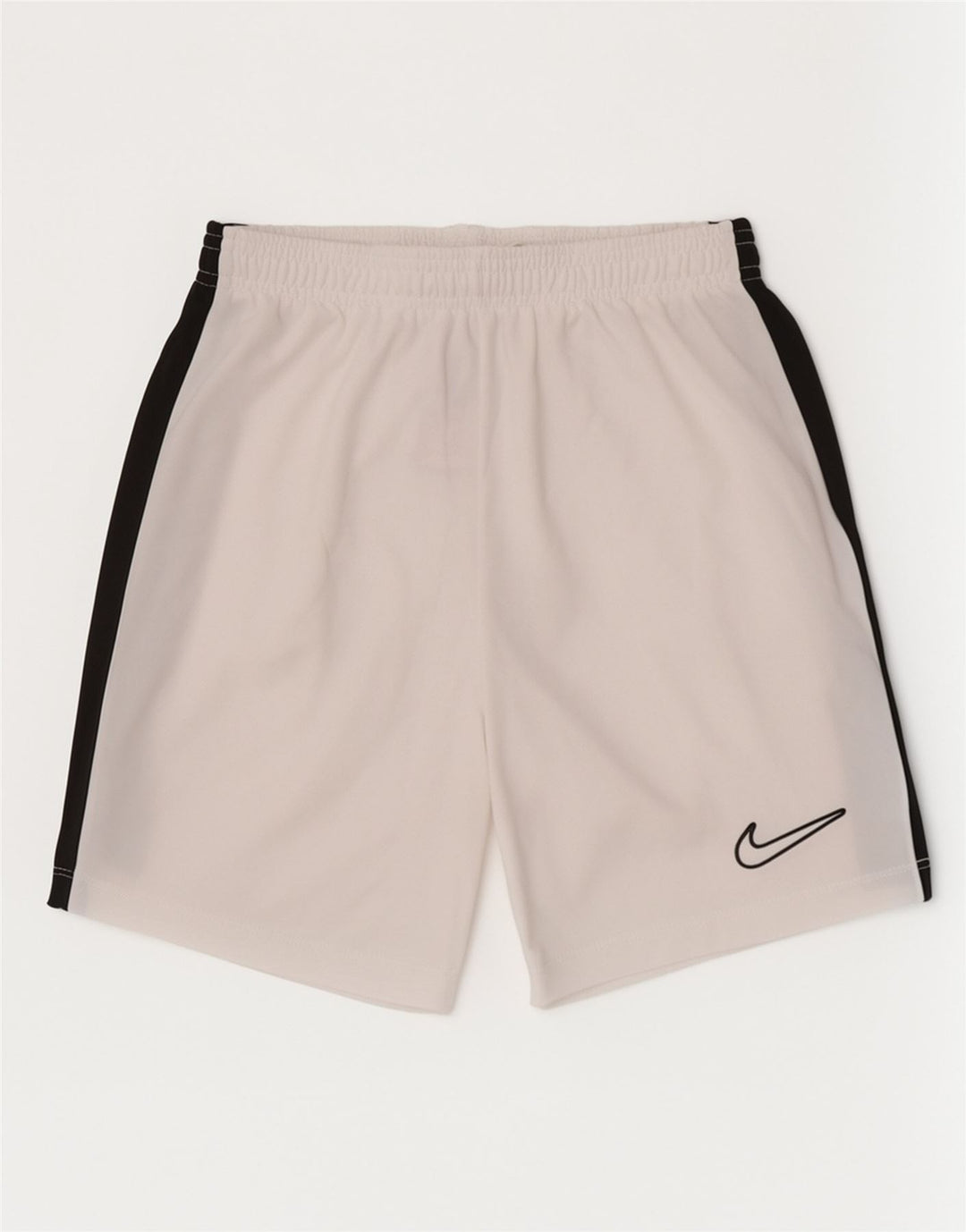 Short de sport Nike garçon 10-11 ans blanc moyen polyester