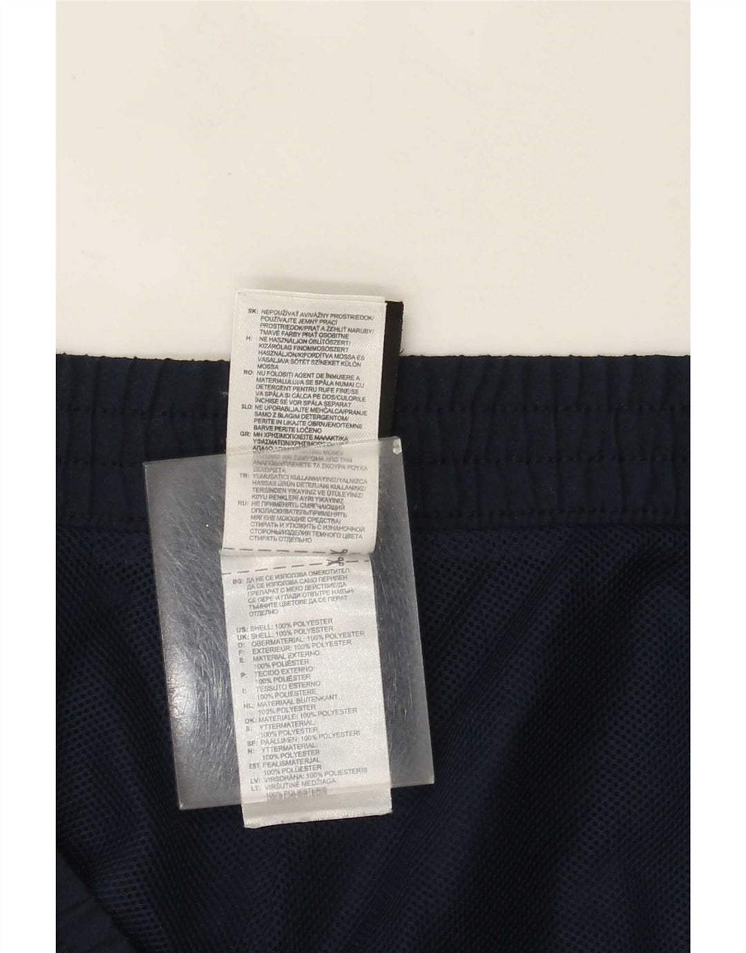 Adidas Short de sport Climalite pour homme 2XL Bleu marine Polyester