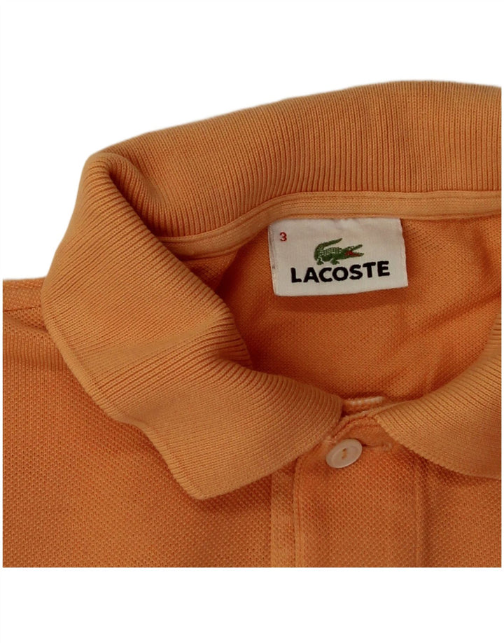 Lacoste Polo Homme Taille 3 Petit Coton Orange