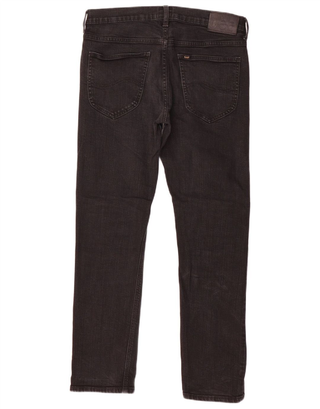 LEE Jean droit Daren pour femme avec braguette zippée W31 L30 en coton noir