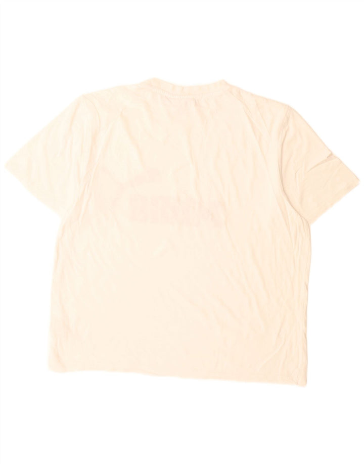 Puma T-Shirt Graphique Homme Blanc Moyen Coton