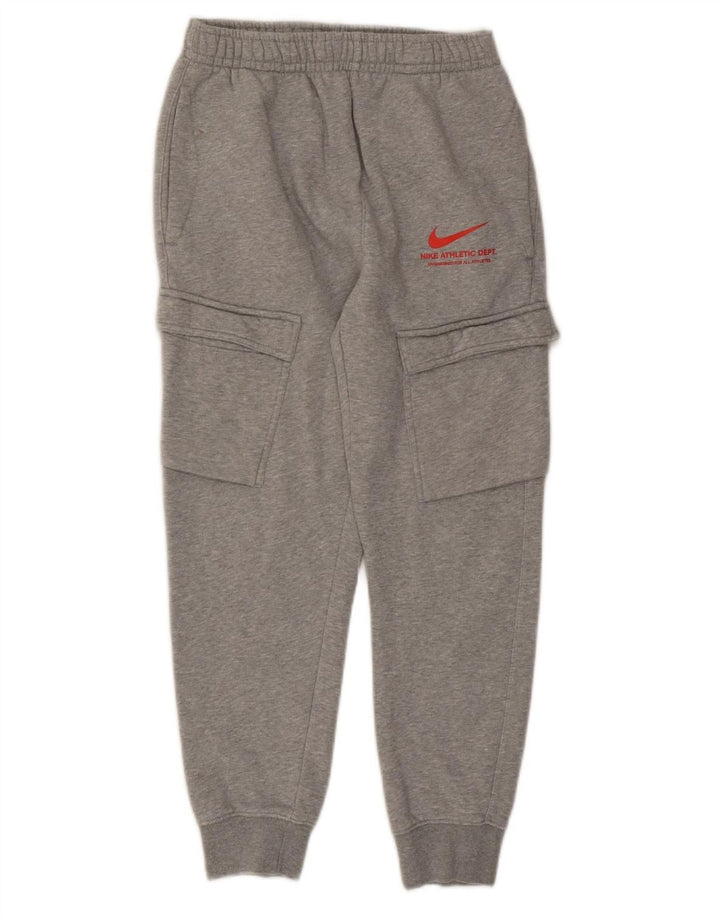 NIKE Pantalon de survêtement cargo pour homme en coton gris petit