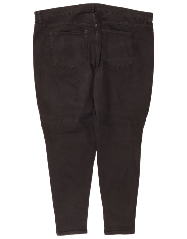 Topshop Jamie Slim Jeans UK 26 3XL W44 L28 Coton Noir