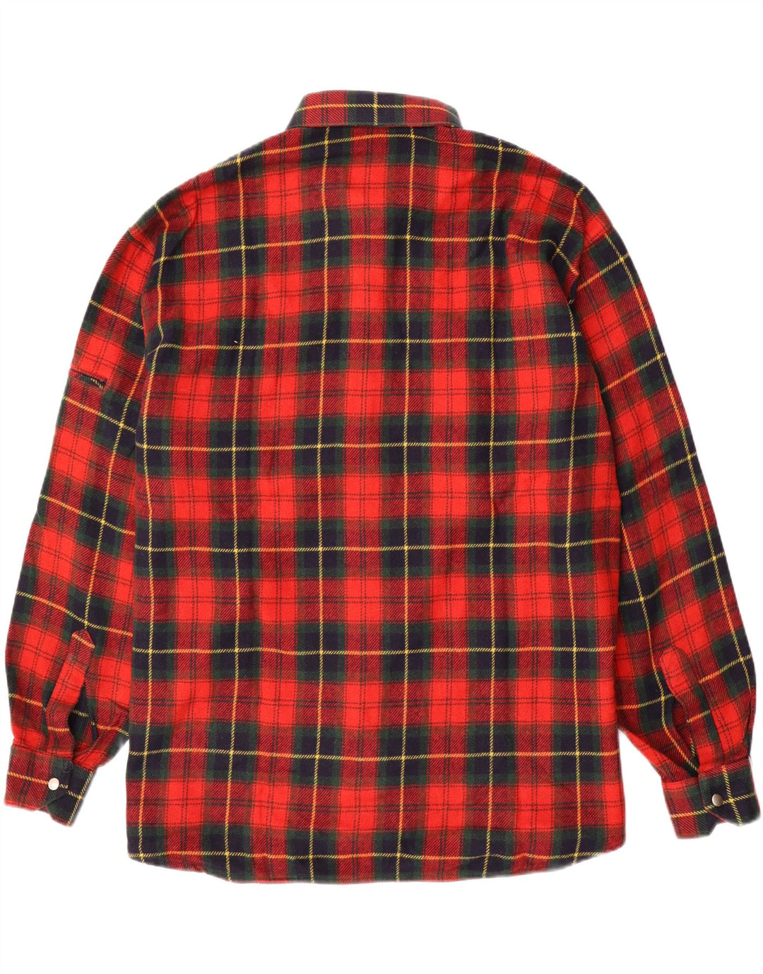 Chemise en flanelle homme vintage 2XL carreaux rouges