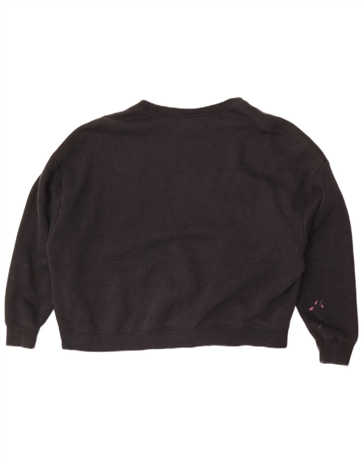Nike Femme Air Graphic Sweat-shirt surdimensionné UK 16 Grand Noir
