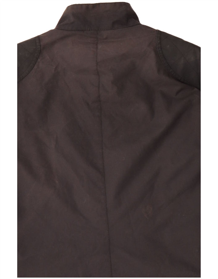 Barbour Veste en coton ciré pour homme UK 42 XL Bleu marine en coton