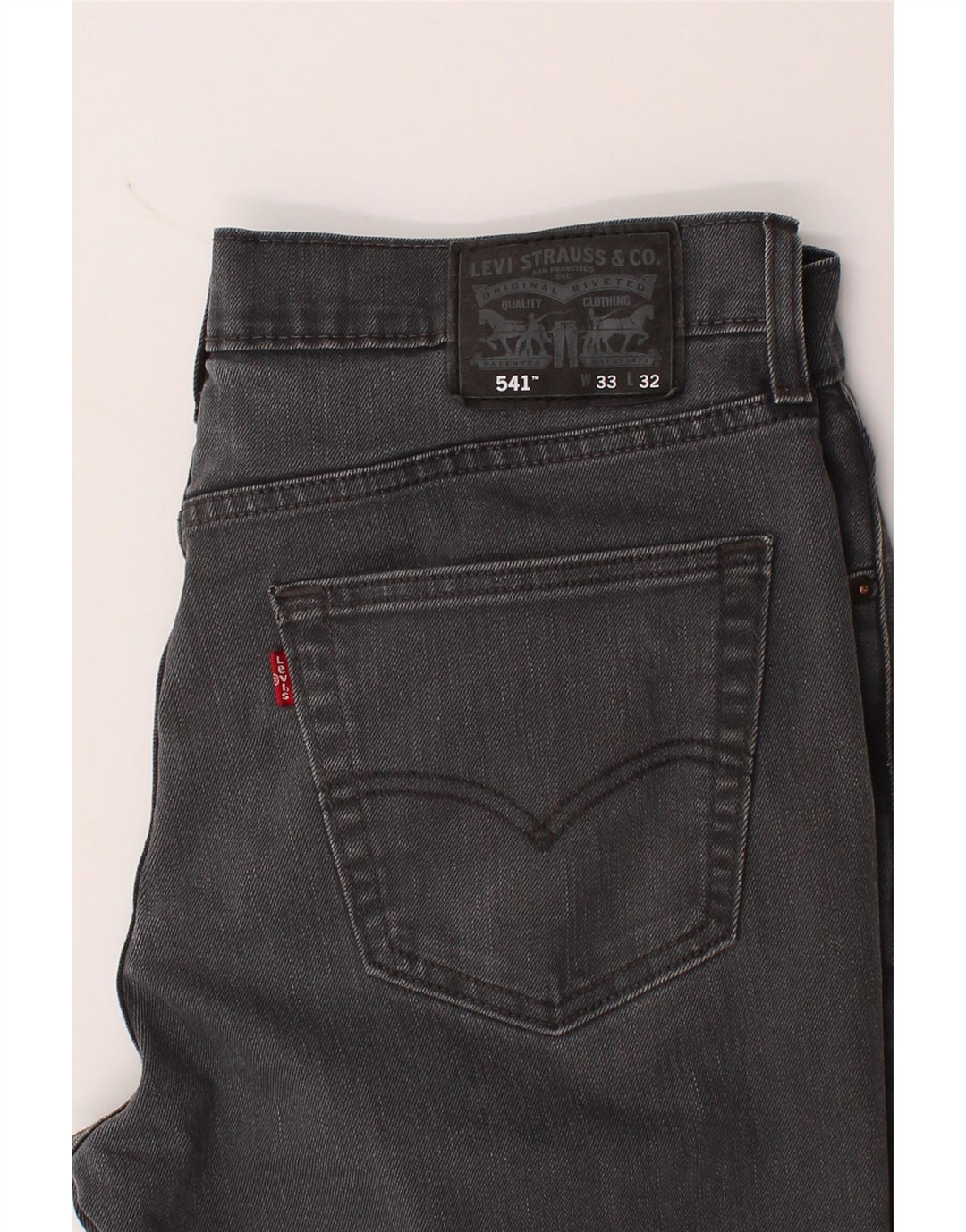 Mens Straight Jeans W33 L32 Vintage Levi's and Second-Hand Levi's from Messina Hembry 