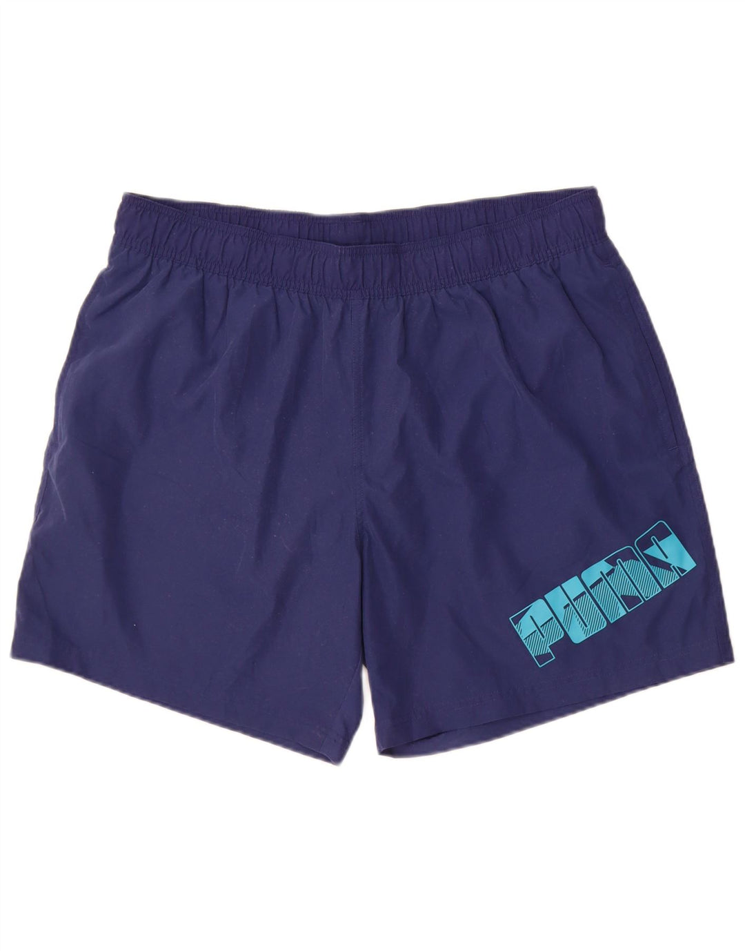 Puma Short de Sport Graphique Homme XL Bleu Marine Polyester